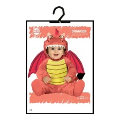 Draak Kostuum Baby Rood