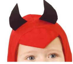 Duivel Halloween Kostuum Baby Rood Zwart