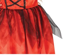 Duivel Halloween Kostuum Meisje Rood