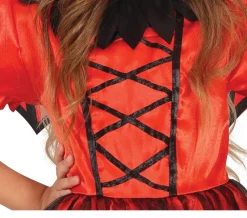 Duivel Halloween Kostuum Meisje Rood