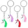 Eenhoorn Uitdeelcadeautjes Sleutelhanger 3cm 4st