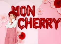 Folie Ballon Letter L Rood Leeg 35cm