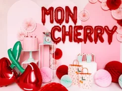 Folie Ballon Letter L Rood Leeg 35cm