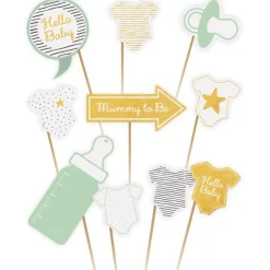 Fotobooth Set Hello Baby 10st