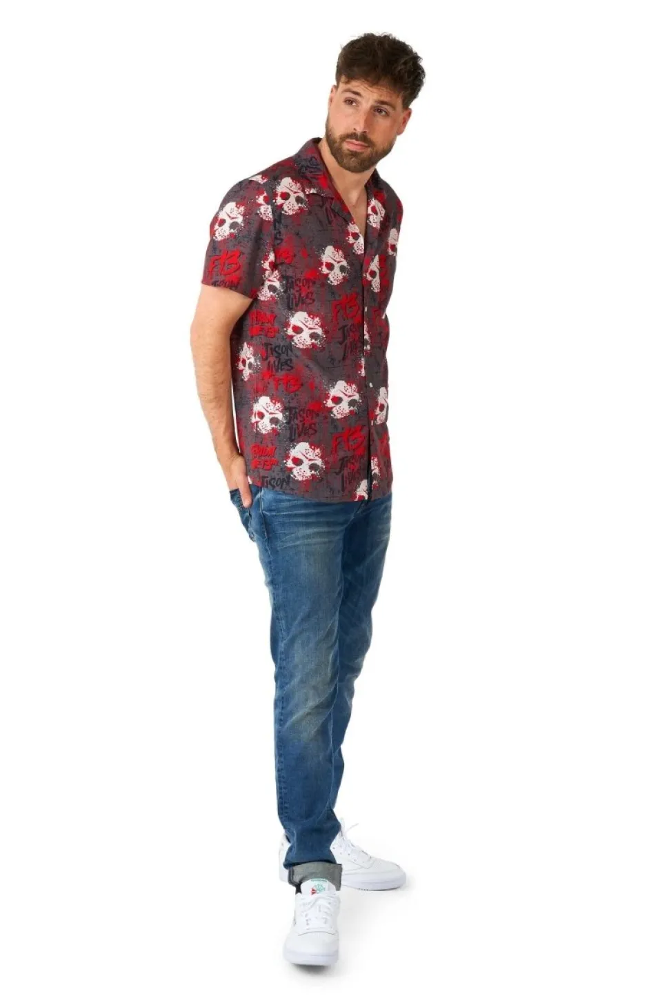 Friday the 13th Overhemd Korte Mouwen Heren OppoSuits