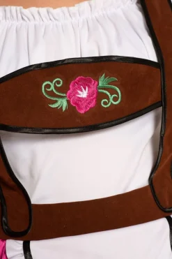 Fuchsia Dirndl Jurk Oktoberfest Fay