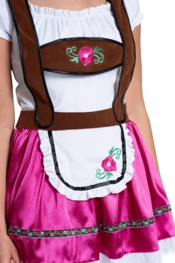 Fuchsia Dirndl Jurk Oktoberfest Fay