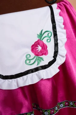 Fuchsia Dirndl Jurk Oktoberfest Fay