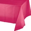 Fuchsia Tafelkleed Plastic 2,74m