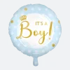 Geboorte Helium Ballon It'S A Boy Leeg 45cm