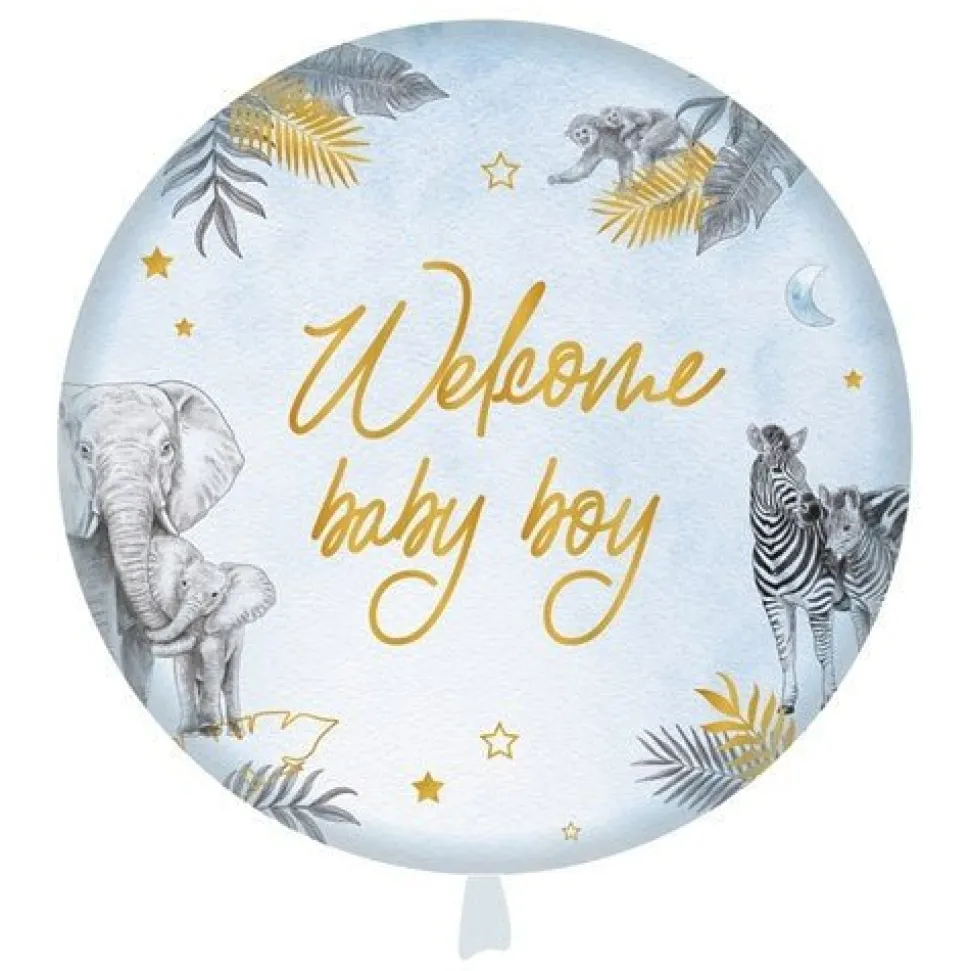 Geboorte Helium Ballon Safari Leeg 45cm