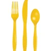 Geel Bestek Plastic 24st