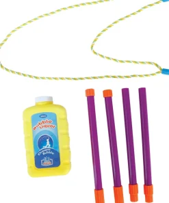 Gekleurde Bellenblaas Stok 6 delig