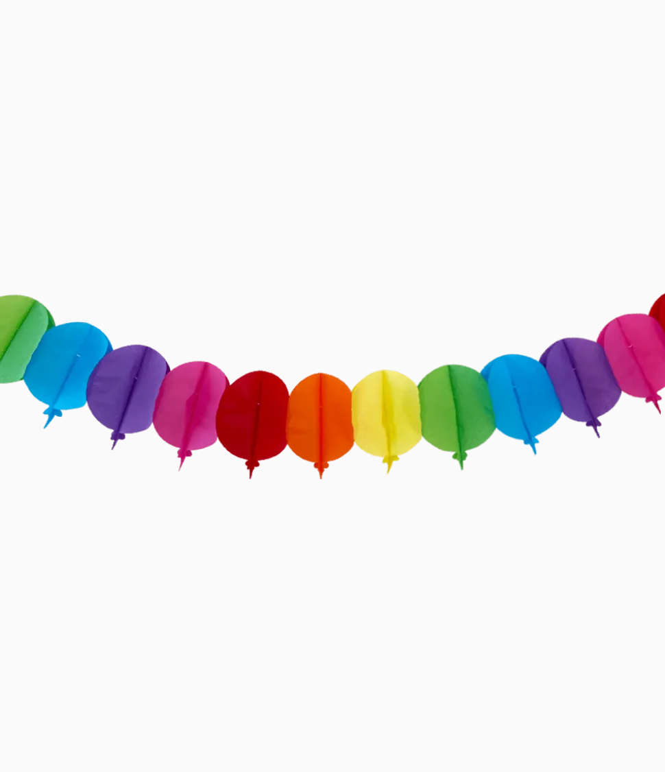 Gekleurde Slinger Ballonnen 6m