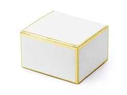 Geschenkdoosjes Rand Goud 6cm 10st