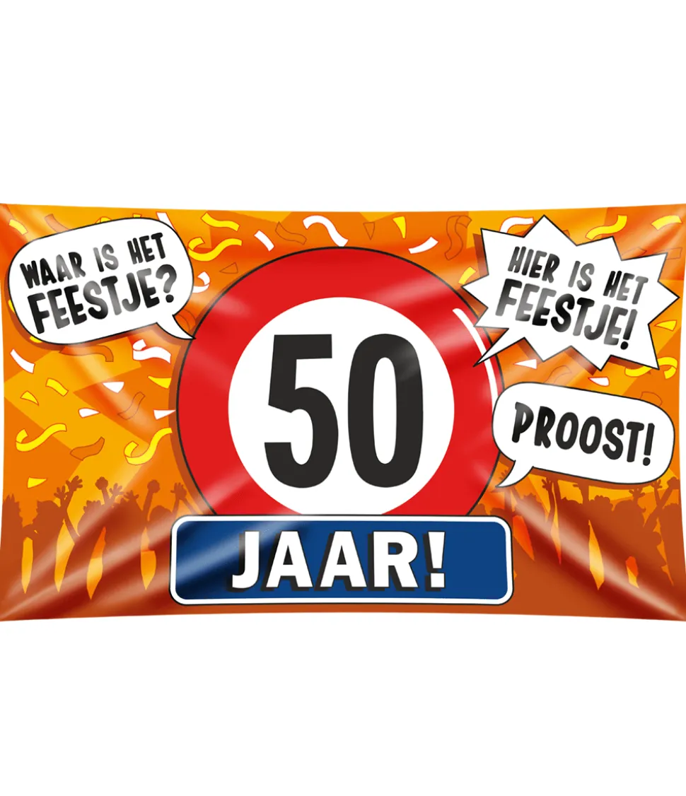 Gevelvlag 50 Jaar 1,5m