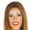 Gezichts Diamantjes Blauw Wit