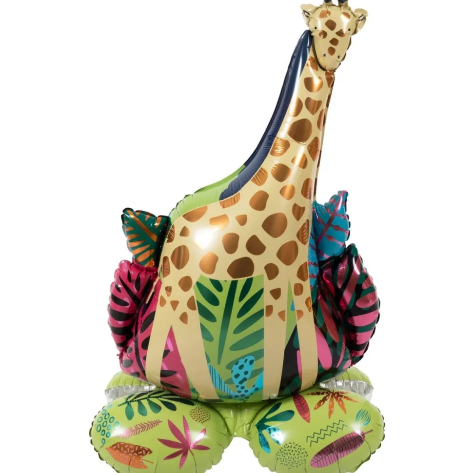 Giraf Helium Ballon Met Standaard Leeg