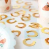 Gouden Confetti Hoefijzers