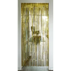 Gouden Deurgordijn Metallic 2m