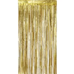 Gouden Deurgordijn Metallic 2m