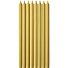Gouden Kaarsen 10cm 12st