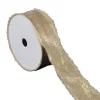 Gouden Lint Satijn 3Cm 5m
