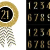 Gouden Rozet Leeftijden 15cm