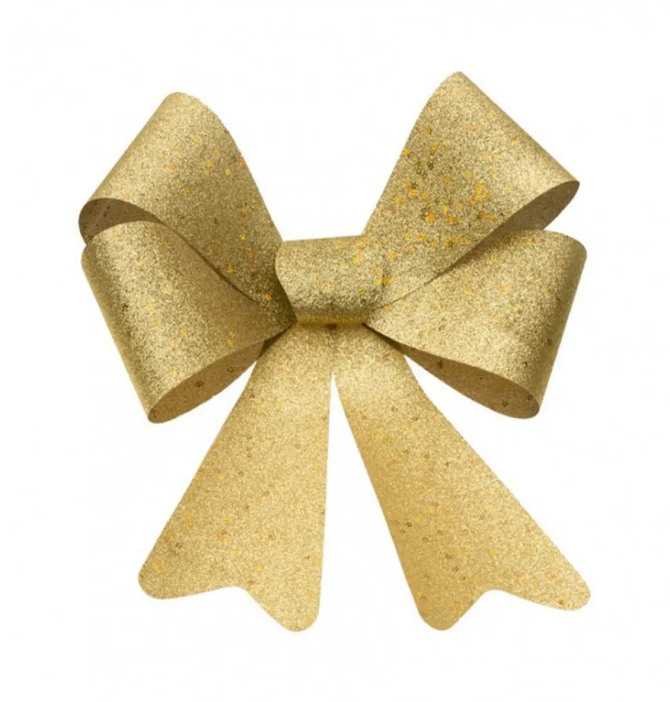 Gouden Strik Glitter 51cm