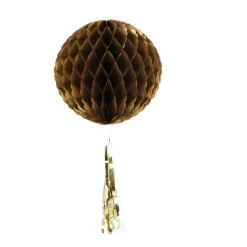 Goud Roze Honeycomb 30cm 3st