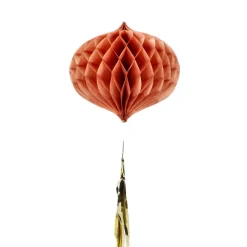 Goud Roze Honeycomb 30cm 3st