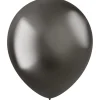 Grijze Ballonnen Chroom 33cm 10st