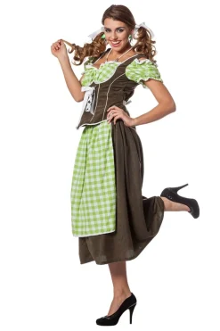 Groene Dirndl Jurk Oktoberfest Dames