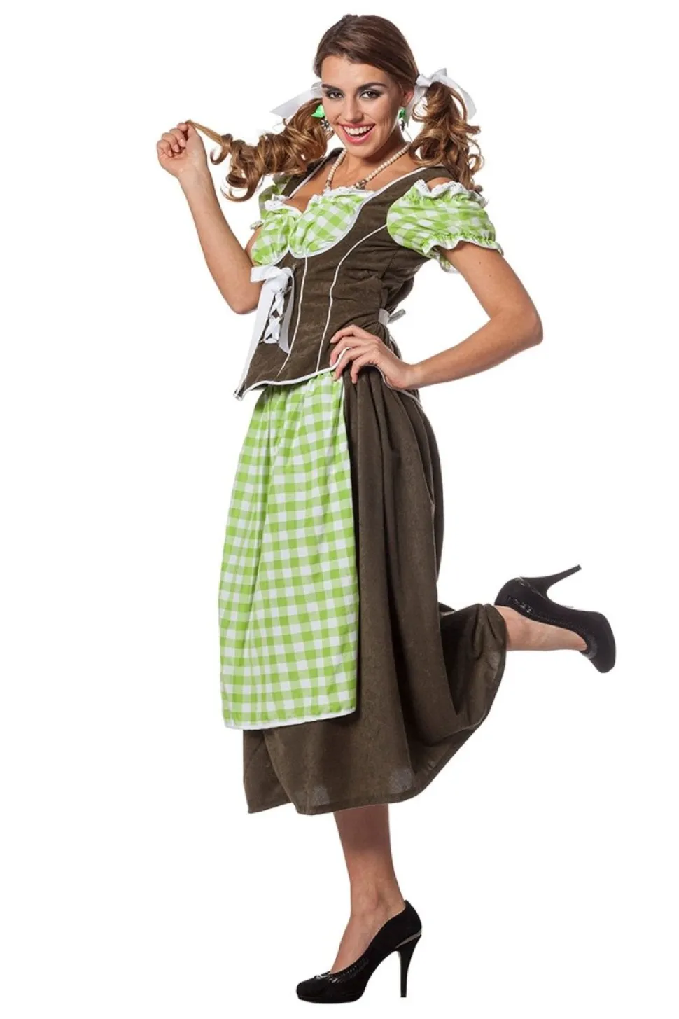 Groene Dirndl Jurk Oktoberfest Dames