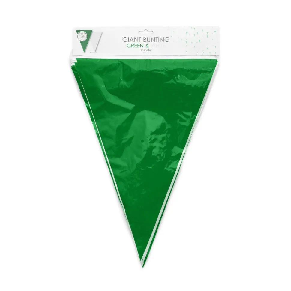 Groen/Wit XL Slingers 10m