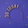 Haarband 30 Jaar Goud