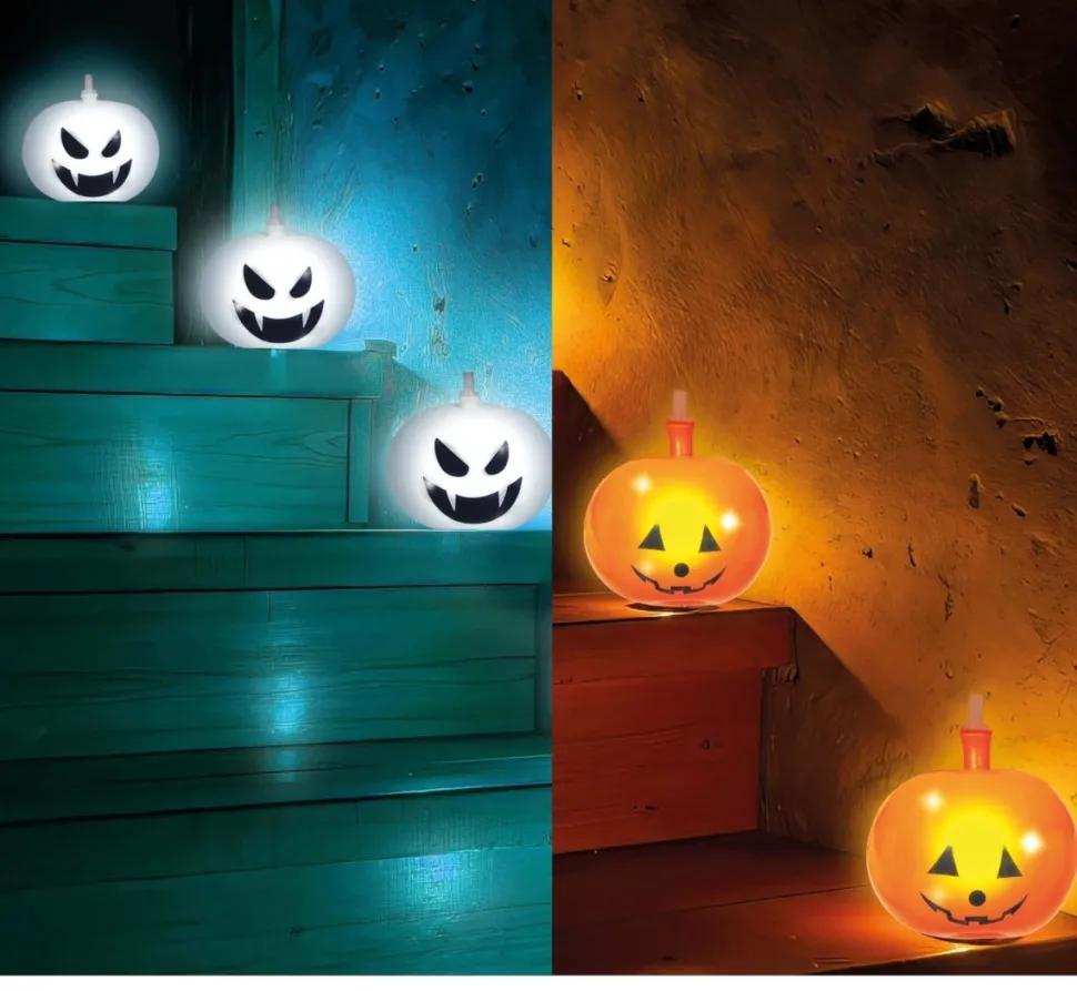 Halloween Ballonnen Met Licht 5st