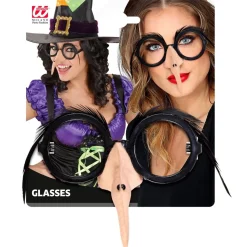 Halloween Bril Met Heksenneus