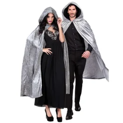 Halloween Cape Grijs 1,7m