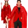 Halloween Cape Rood Kind 1,3m