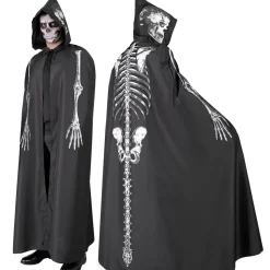 Halloween Cape Skelet 1,5m