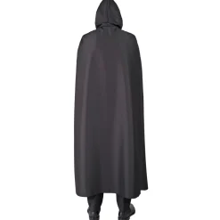 Halloween Cape Wit Zwart Skelet 1,5m