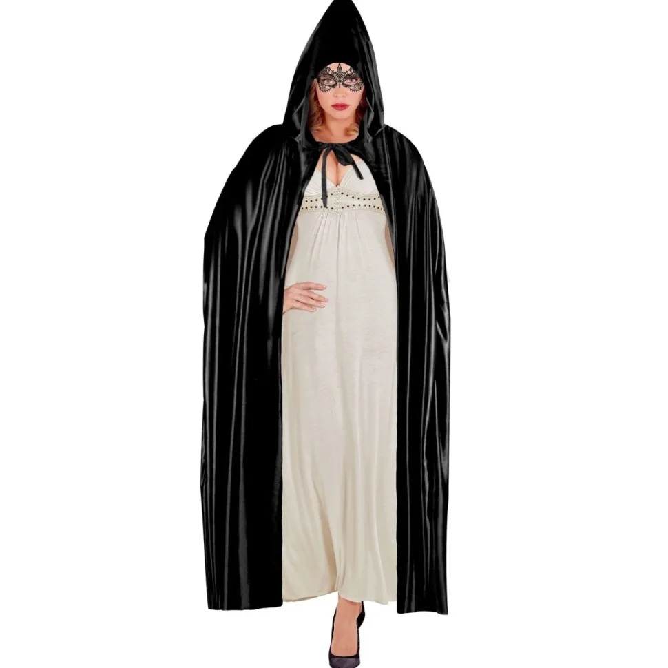 Halloween Cape Zwart 1,42m