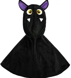 Halloween Cape Zwart Vleermuis