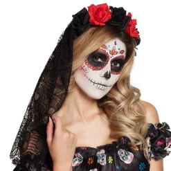 Halloween Haarband La Rosa
