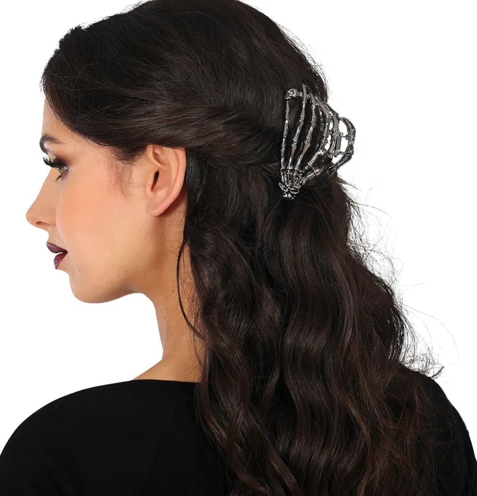 Halloween Haarclip Skelet 8,5cm
