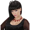 Halloween Haarclip Zwart Spin