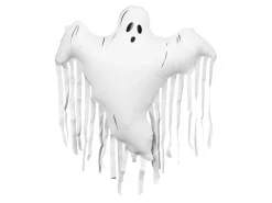 Halloween Helium Ballon Wit Spook Leeg 93cm