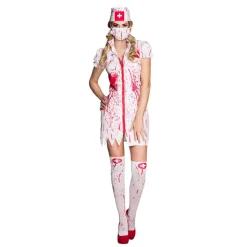 Halloween Horror Zuster Kostuum