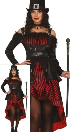 Halloween Jurk Dames Steampunk